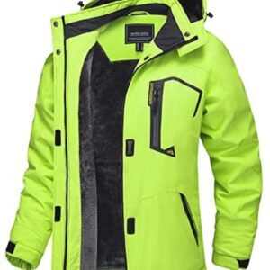Vrouwen Winterjas Met Fleece Capuchon Ski Jas