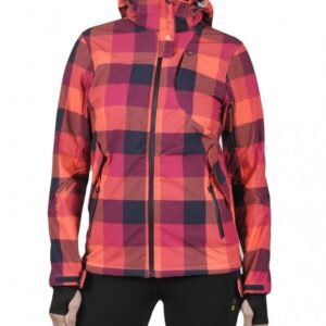 Vrouwen softshell jacket met print Peak Mountain Aveny