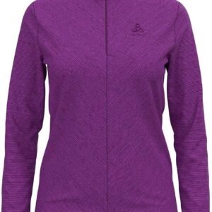 Warme Dames Sweater met Halve Rits voor Wintersport en Wandelen