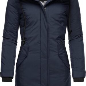Warme Dames Winter Parka met Capuchon - Kort Model en Waterafstotend