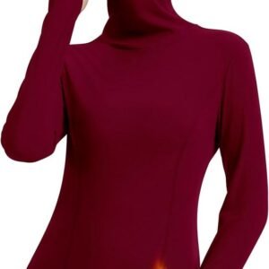 Warme Fleece Pullover met Rolkraag voor Dames - Ideaal voor Sport en Outdoor