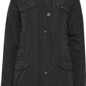 Warme Gevoerde Parka voor Dames met Hoge Kraag - Winterjas met Capuchon