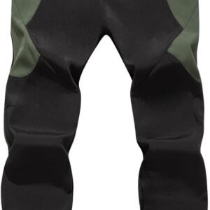 Warme Heren Winterbroek Fleece Softshell - Waterafstotend voor Wandelen, Skiën en Outdoor