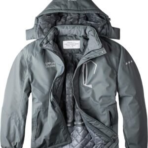 Warme Herenjas Winterjas Parka Casual Buitenjas
