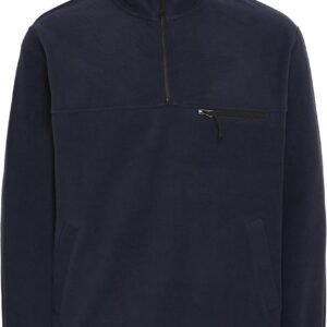 Warme Herentrui met Troyerhals en Fleece Voering voor Koude Dagen