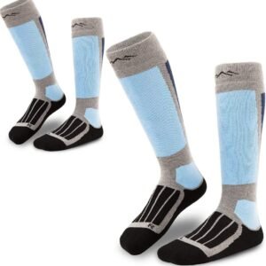 Warme Thermosokken Merino Wol Set - Skisokken & Outdoorsokken voor Heren & Dames