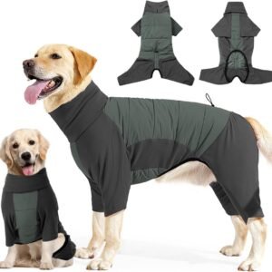 Warme Winterjas voor Honden met Poten en Fleece Voering