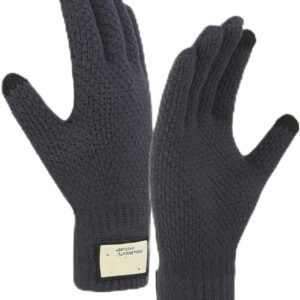 Warme gebreide winterhandschoenen voor heren en dames - touchscreen-handschoenen voor autorijden, werk en fietsen