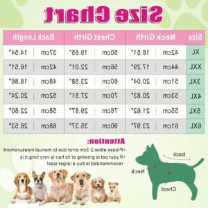 Waterdicht Hondenjacket voor de Winter | Warm en Winddicht Kleding voor Kleine en Grote Honden met Harnasopening | Maat XL-6XL (Roze)