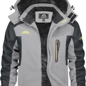 Waterdichte Heren Jas voor Winter en Outdoor Activiteiten