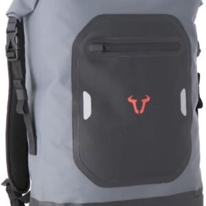 Waterdichte Motorrugzak 30 Liter - Grijs Zwart Bagage voor Motorrijders