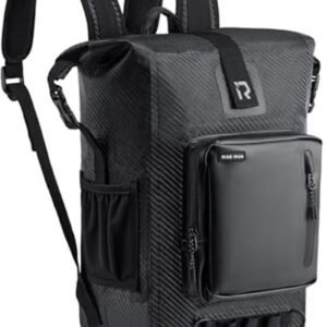 Waterdichte Motorrugzak 35L - Roll Top Design voor Reizen en Dagelijks Gebruik