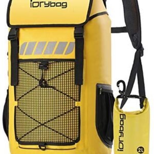 Waterdichte Roll Top Rugzak 45L voor Watersporten - Ideaal voor Avontuurlijke Reizen