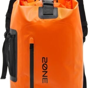Waterdichte Rugzak 25L Oranje - Ideaal voor Reizen, Watersport, Skiën en Outdoor Avonturen