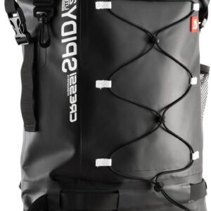Waterdichte Rugzak - Dry Bag - Watersport Opslag - Dubbele Opening - 25 Liter - Zwart