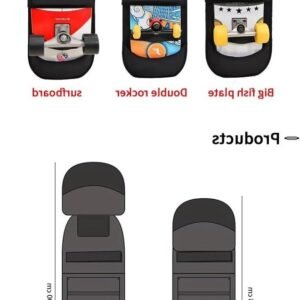 Waterdichte Rugzak - Sporttas Outdoor - Skateboard Transport - Veelzijdig Draagsysteem - 20 Liter Capaciteit - Zwart