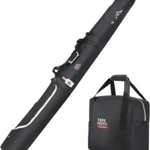 Waterdichte Skibag en Skischoenentas Combo voor Lange Ski's