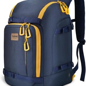 Waterdichte Skischoen Tas 50L - Ruime Rugzak voor Skischoenen, Helm en Accessoires