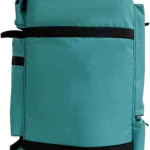 Waterdichte Sportrugzak - Grote Outdoor Tas - Ski en Board - Met Schoenenvak - 56 Liter Inhoud - Groen