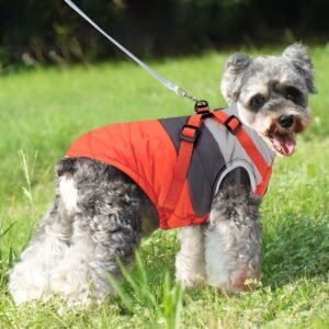 Waterdichte en Warme Hondenjas met Fleece Voering voor Koud Weer