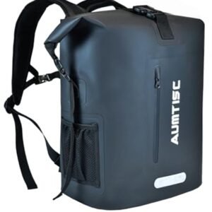 Waterdichte rugzak 35 l met roll-top en computerinzetstuk voor buitensport