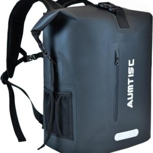 Waterdichte rugzak 35 l met roll-top en computerinzetstuk voor buitensport