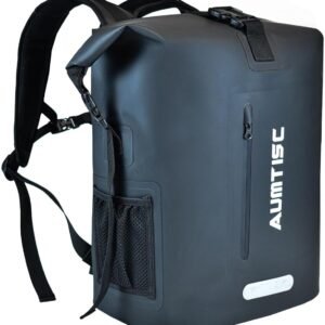 Waterdichte rugzak 35 l met roll-top en computerinzetstuk voor buitensport
