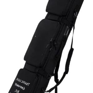 Waterproof Ski Bag - Snowboard Tas - Reizen Outdoor - Met Wielen - Tot 165CM Binnenmaat - Zwart