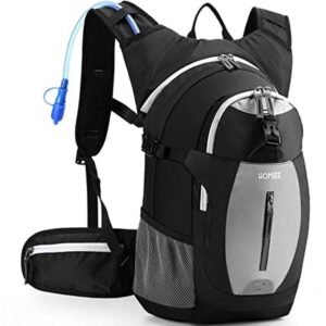 Waterproof Ultralight Cycling Backpack for Men and Women - Sports Backpack with Rain Protection and Helmet Cover