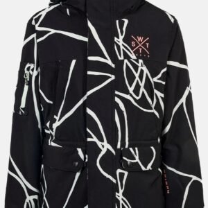 Watts Clever ski jas zwart/wit dames - maat M