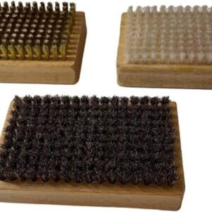Wax Borstel Set - Ski Borstels - Onderhoud Wintersport - Drie Soorten Borstels - 3 Delig - A