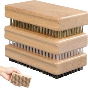 Waxborstel Set - Snowboard Onderhoud - Ski Slijpen Polijsten - 3 Verschillende Borstels - 3 Stuks - N.v.t.
