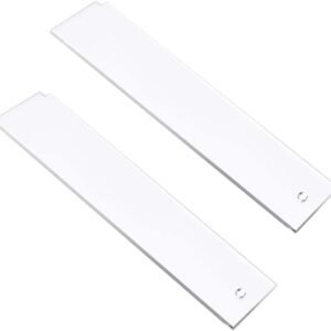 Waxschraper Set - Onderhoudsgereedschap Buitensport - Sportuitrusting Onderhouden - Krasvrije Bescherming - 2 Stuks - Transparant