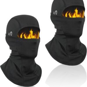 Winter Balaclava Set voor Outdoor Sporten, Winddicht Gezichtsmasker en Nekwarmer voor Fietsen en Snowboarden, Warm en Comfortabel voor Mannen en Vrouwen