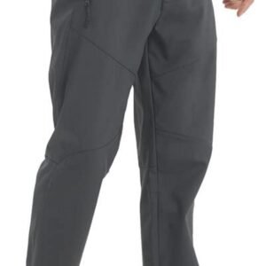 Winter Fleece Gevoerde Softshell Wandelbroek voor Heren - Waterdichte Thermische Broek voor Buitenactiviteiten