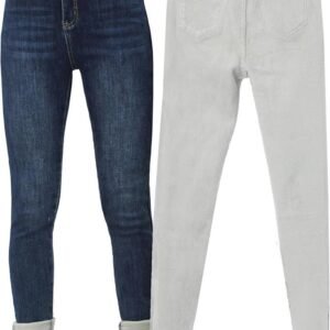 Winter Fleece Gewatteerde Jeans Dames Slim Fit Warm Skinny High Waist Denim