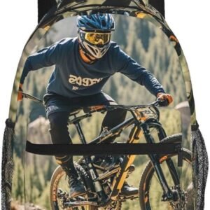 Winter Sneeuw Rugzak - Casual Dagrugzak Laptop Tas - Reizen en Dagelijks Gebruik - Waterdicht Oxford Stof - 16.1x12.6x6.7 inch
