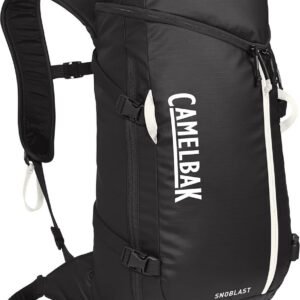 Winterdrinkzak - Hydratatie tas - Wintersport - Sneeuwafstotend achterpaneel - 22L - Zwart