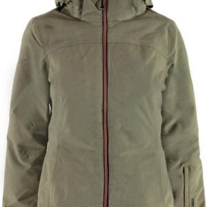 Winterjas Dames - Ski Jas - Outdoor Activiteiten - Ademend Waterdicht - M - Groen