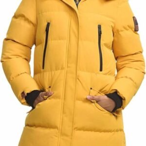 Winterjas Dames - Warme Parka Gewatteerd met Capuchon