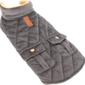 Winterjas voor Teckel met Gewatteerde Fleece Voering - Warme Hondenjas voor Koude Weer, Perfect voor Herfst en Winter, Ideaal voor Kleine Honden