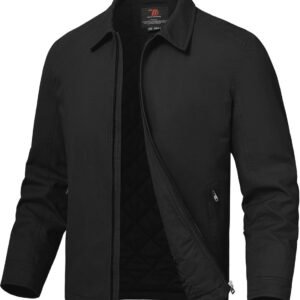 Winterjas voor heren, Gequilt, Overgangsjas, Katoenen Blouson, Werkjas, Windbreaker