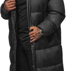 Winterjas voor heren - Gewatteerde parka met afneembare capuchon, warme wintermantel in verschillende kleuren