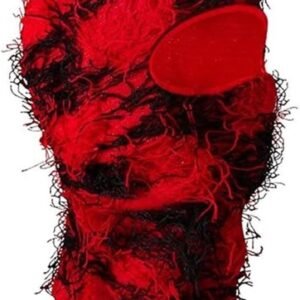 Winterse Balaclava voor Volledig Gezicht - Winddicht Gebreid Gezichtsmasker en Nekwarmer voor Skiën en Buitenactiviteiten voor Mannen en Vrouwen