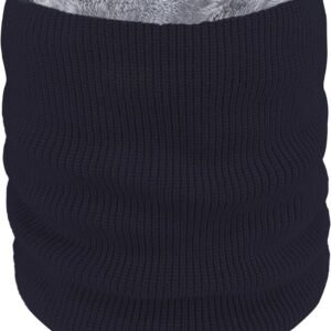 Winterse Fleece Neck Warmer en Gaiter voor Mannen en Vrouwen - Dikke Gebreide Ski Sjaal voor Buitenactiviteiten
