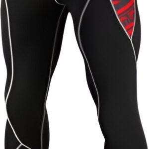 WoYoW® - Mannen Fleece Ski Tops Bottom pak - Compressie - Winter Warm Kompres Lange Mouwen Top - Pant - Warmte - M - Rood