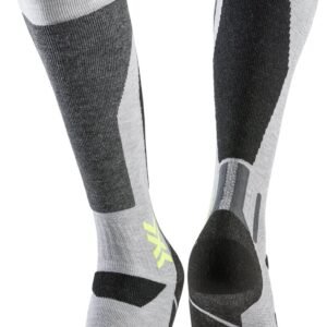 X-Socks Snowboard Discover Sokken OTC 45-47 - Zwart/Lichtgrijs