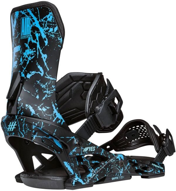 Yes. Airmaster Splatter Snowboardbindingen Blauw L